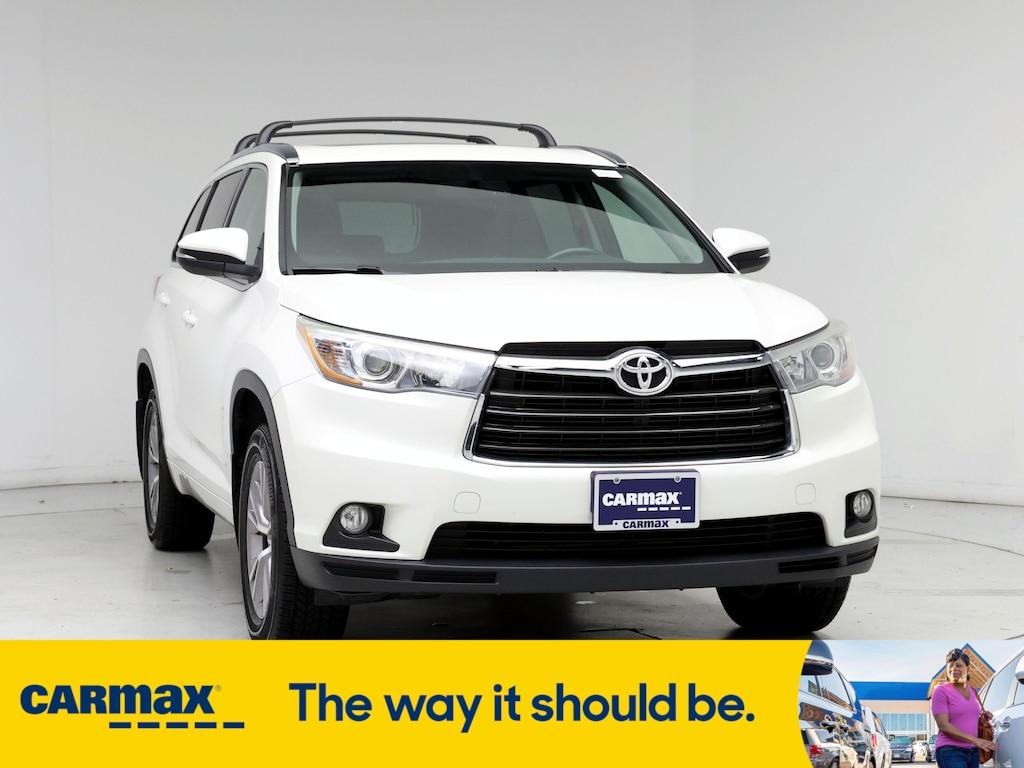 used 2015 Toyota Highlander car, priced at $26,998