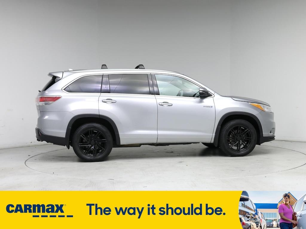 used 2015 Toyota Highlander Hybrid car, priced at $25,998