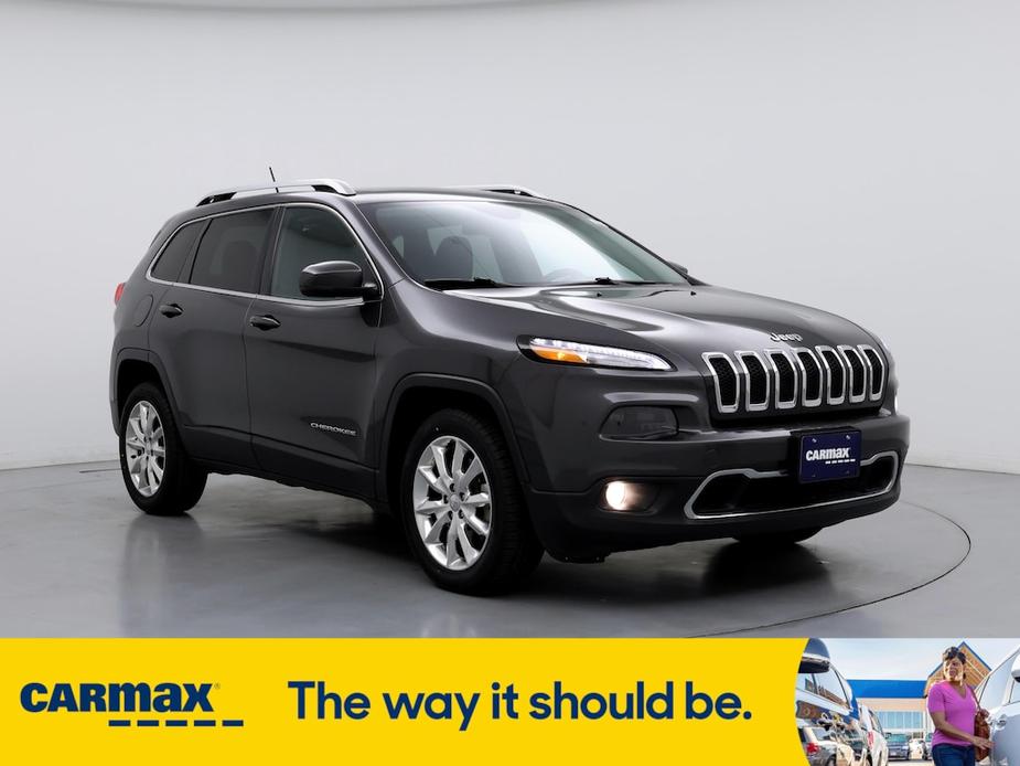 used 2015 Jeep Cherokee car, priced at $15,998