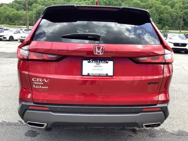 used 2025 Honda CR-V Hybrid car, priced at $38,500