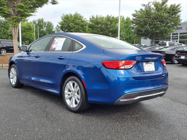 used 2015 Chrysler 200 car, priced at $12,998