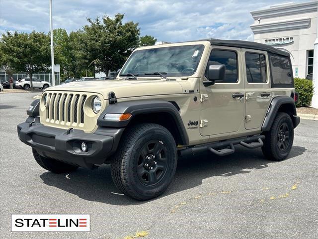 used 2022 Jeep Wrangler Unlimited car, priced at $26,888