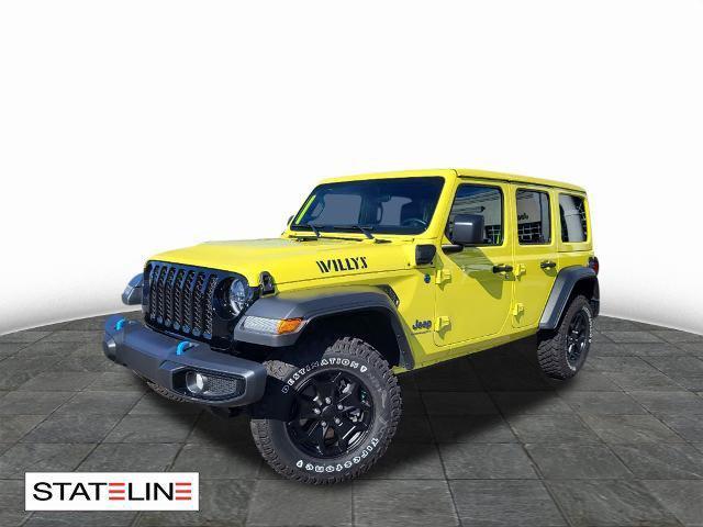 used 2023 Jeep Wrangler 4xe car, priced at $40,895