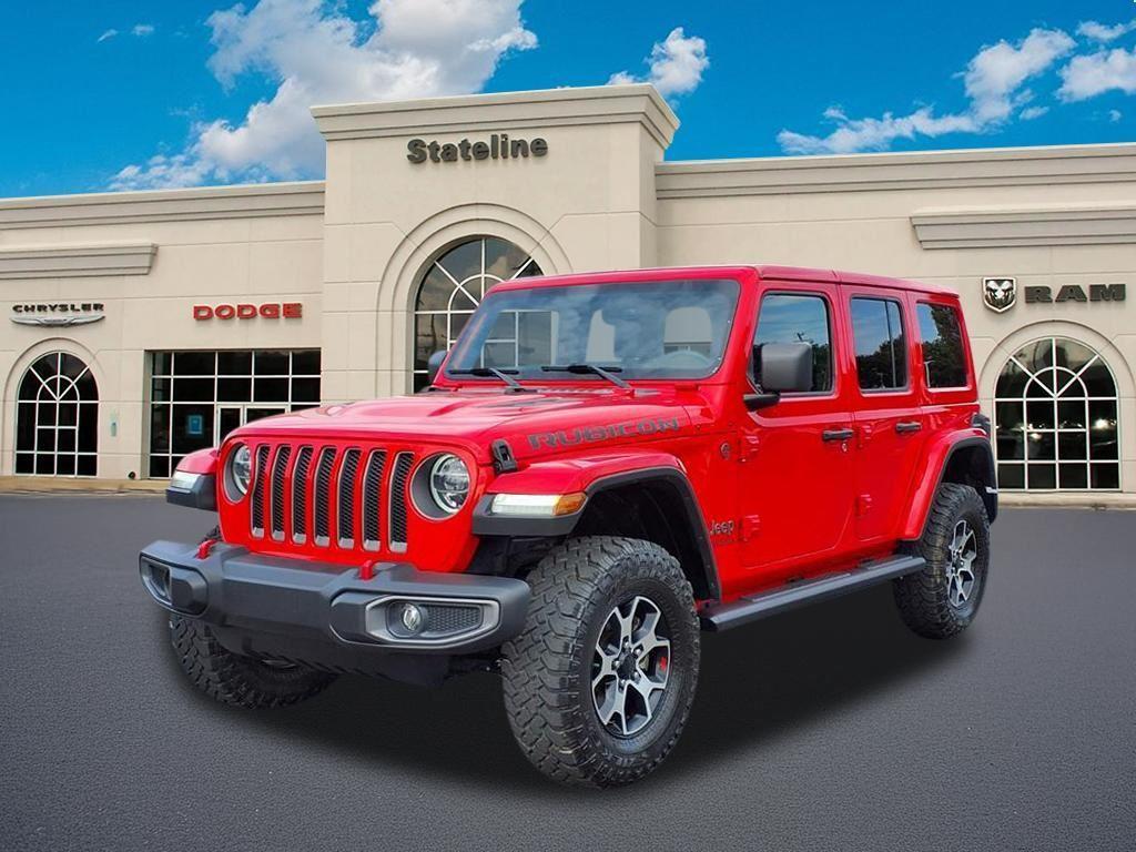 used 2020 Jeep Wrangler Unlimited car, priced at $33,987