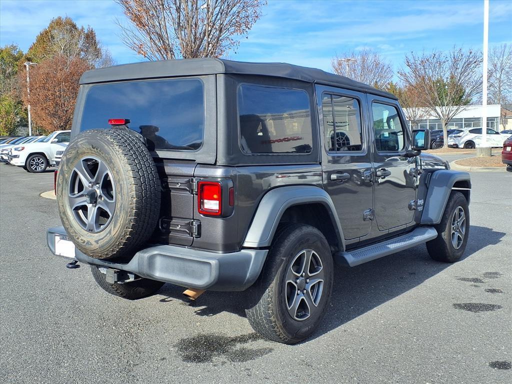 used 2018 Jeep Wrangler Unlimited car, priced at $23,890