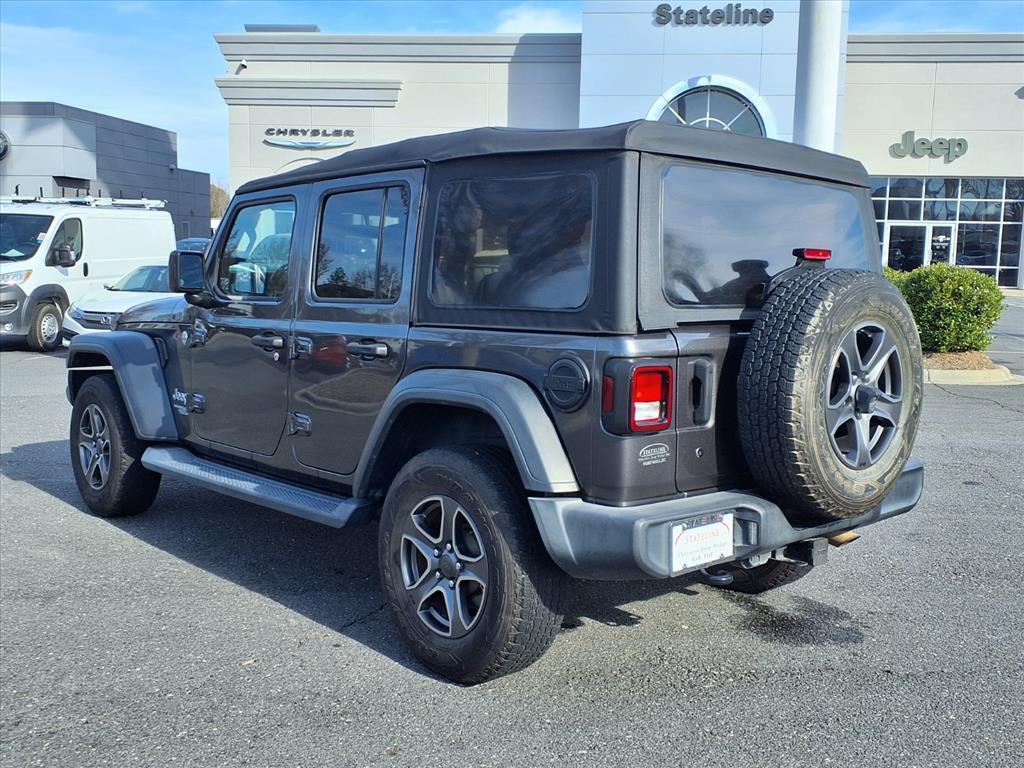 used 2018 Jeep Wrangler Unlimited car, priced at $23,890
