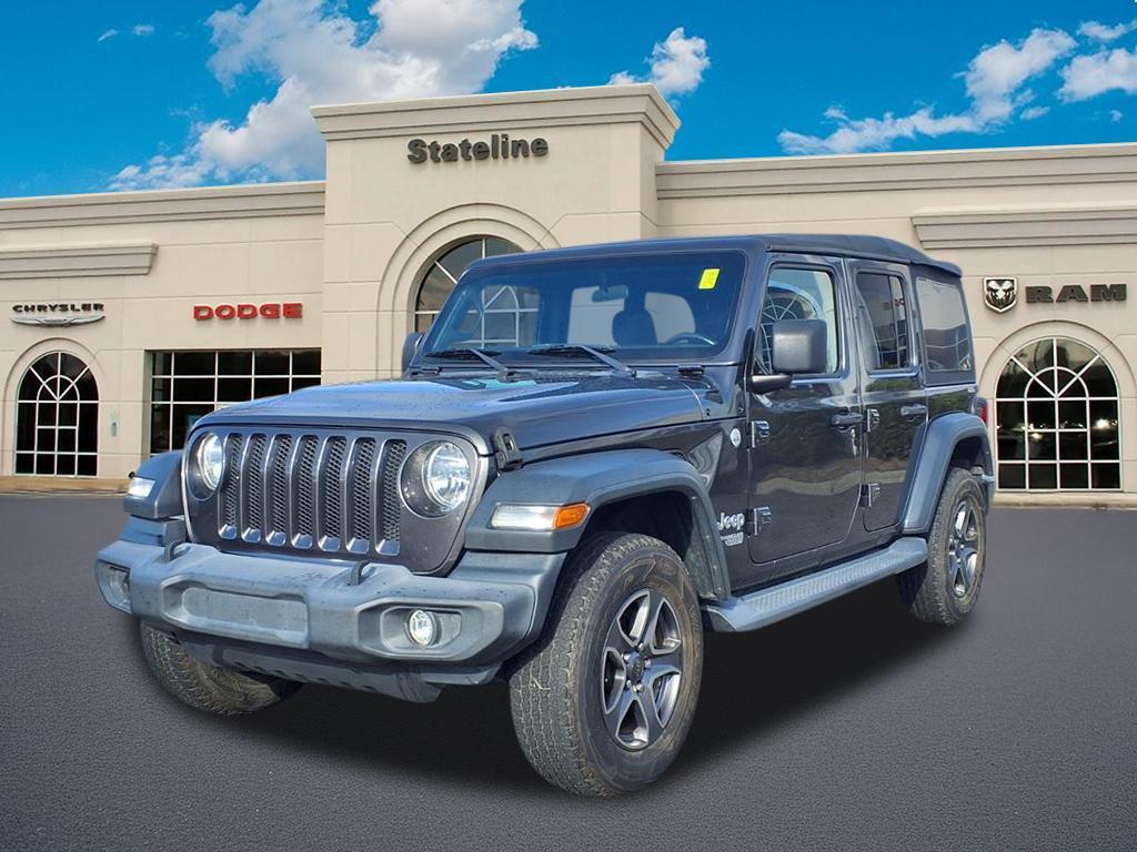 used 2018 Jeep Wrangler Unlimited car, priced at $23,890