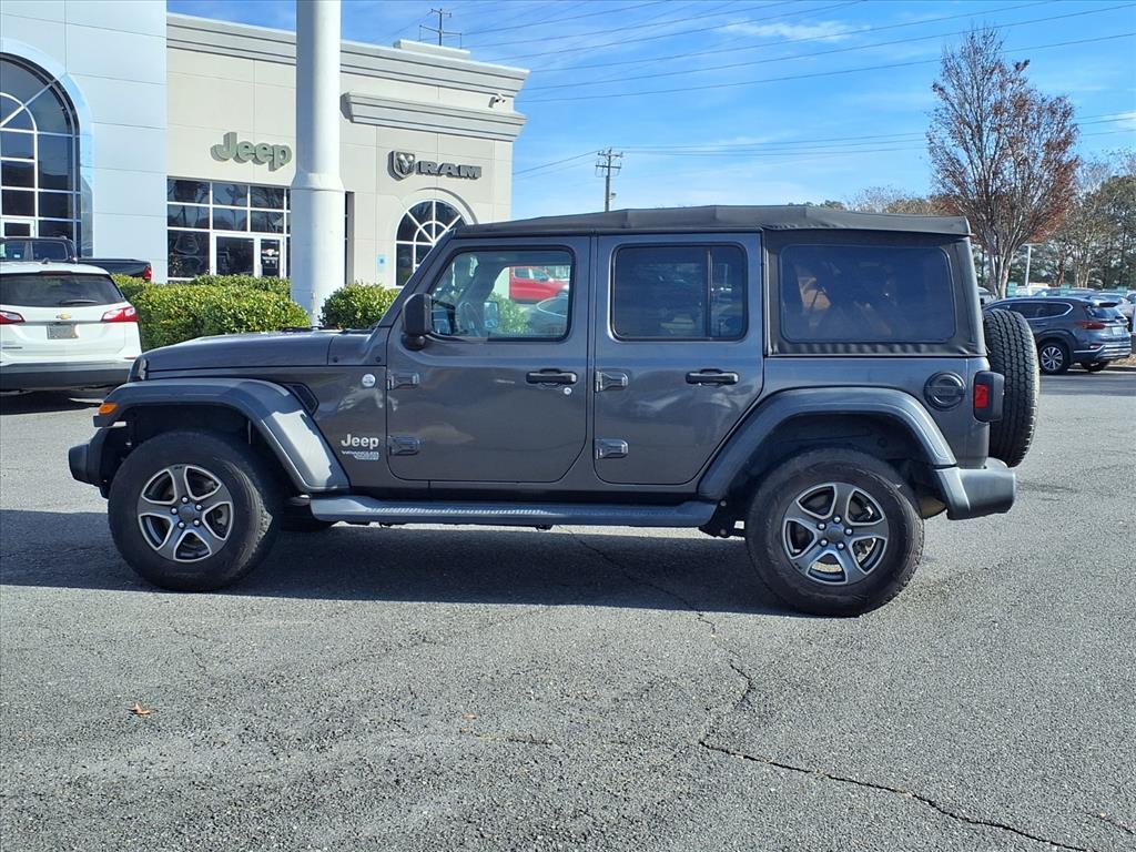 used 2018 Jeep Wrangler Unlimited car, priced at $23,890