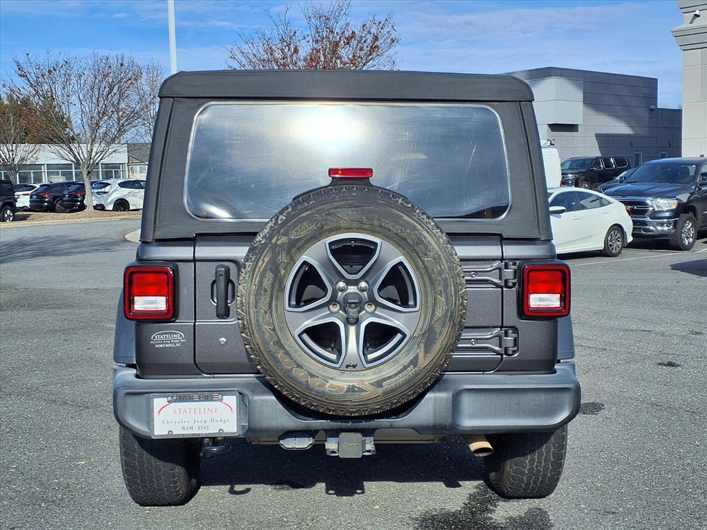 used 2018 Jeep Wrangler Unlimited car, priced at $23,890