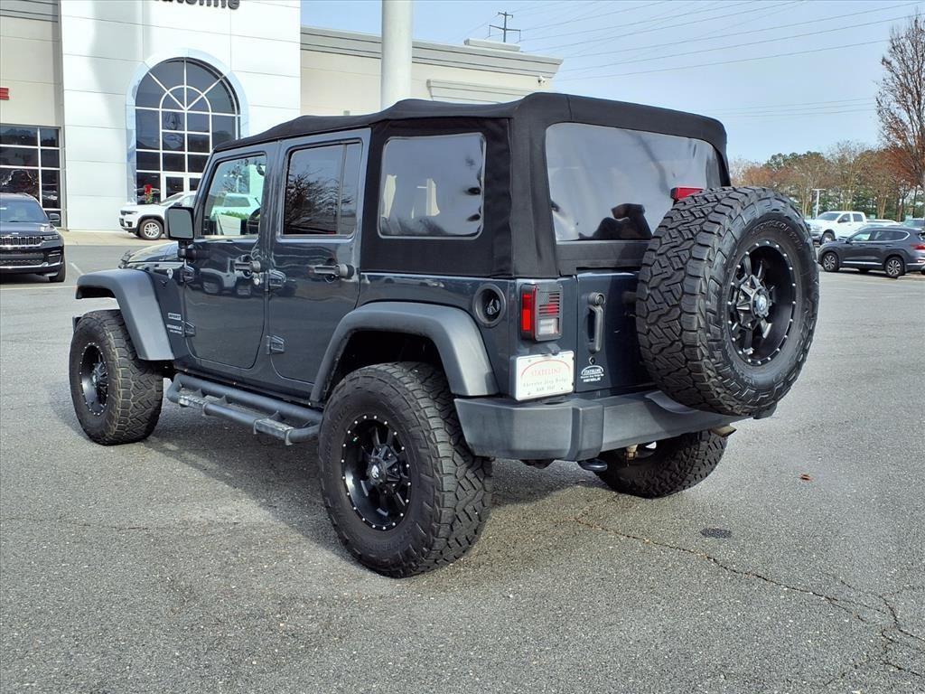 used 2017 Jeep Wrangler Unlimited car, priced at $21,991