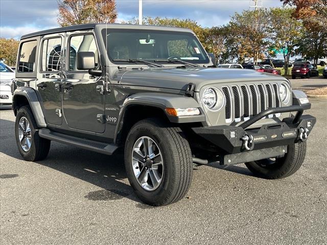 used 2021 Jeep Wrangler Unlimited car, priced at $33,498