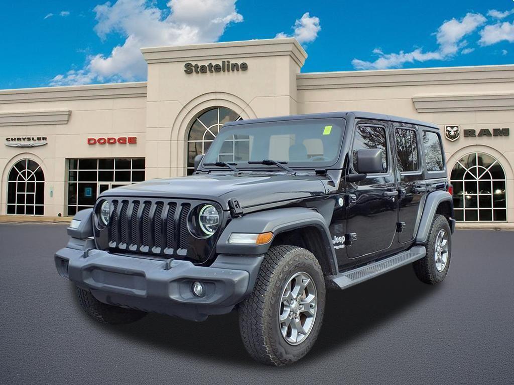 used 2020 Jeep Wrangler Unlimited car, priced at $26,590