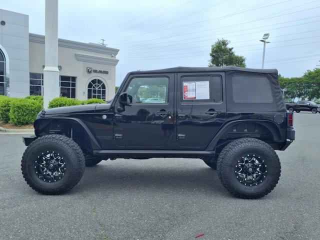 used 2015 Jeep Wrangler Unlimited car, priced at $21,181