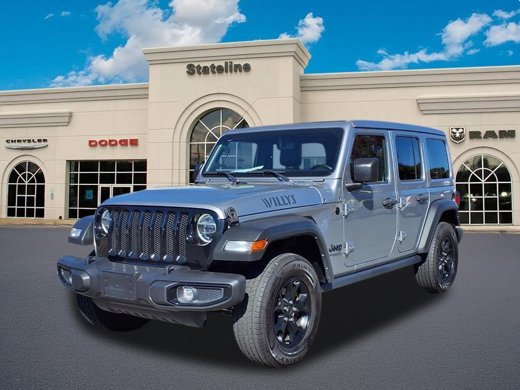 used 2021 Jeep Wrangler car, priced at $29,788