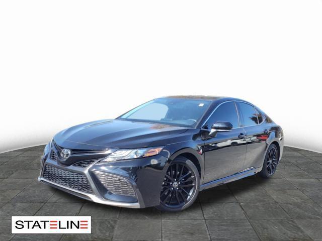 used 2021 Toyota Camry car, priced at $27,999