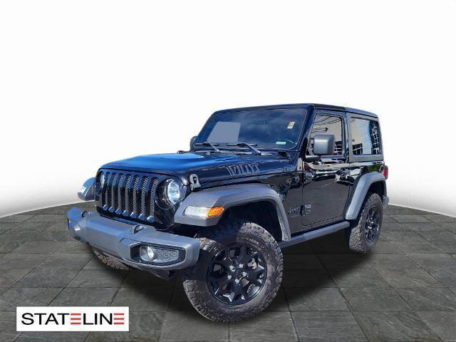 used 2021 Jeep Wrangler car, priced at $26,595