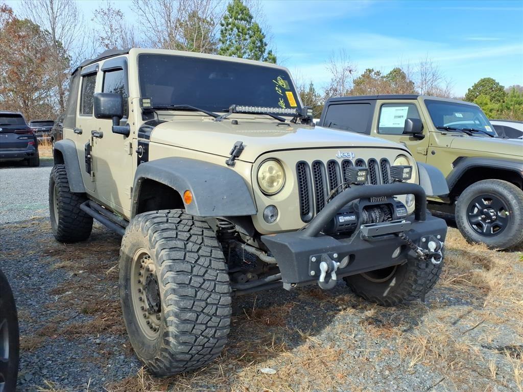 used 2017 Jeep Wrangler Unlimited car, priced at $21,227