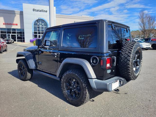 used 2021 Jeep Wrangler car, priced at $28,888