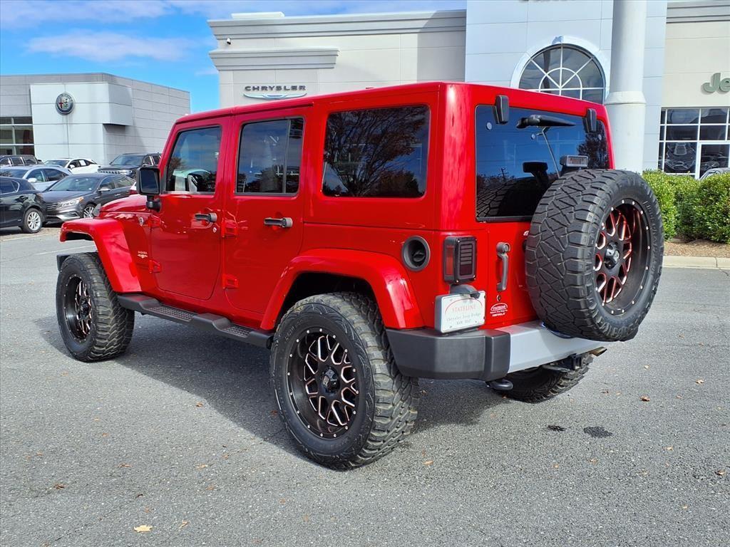 used 2015 Jeep Wrangler Unlimited car, priced at $19,558