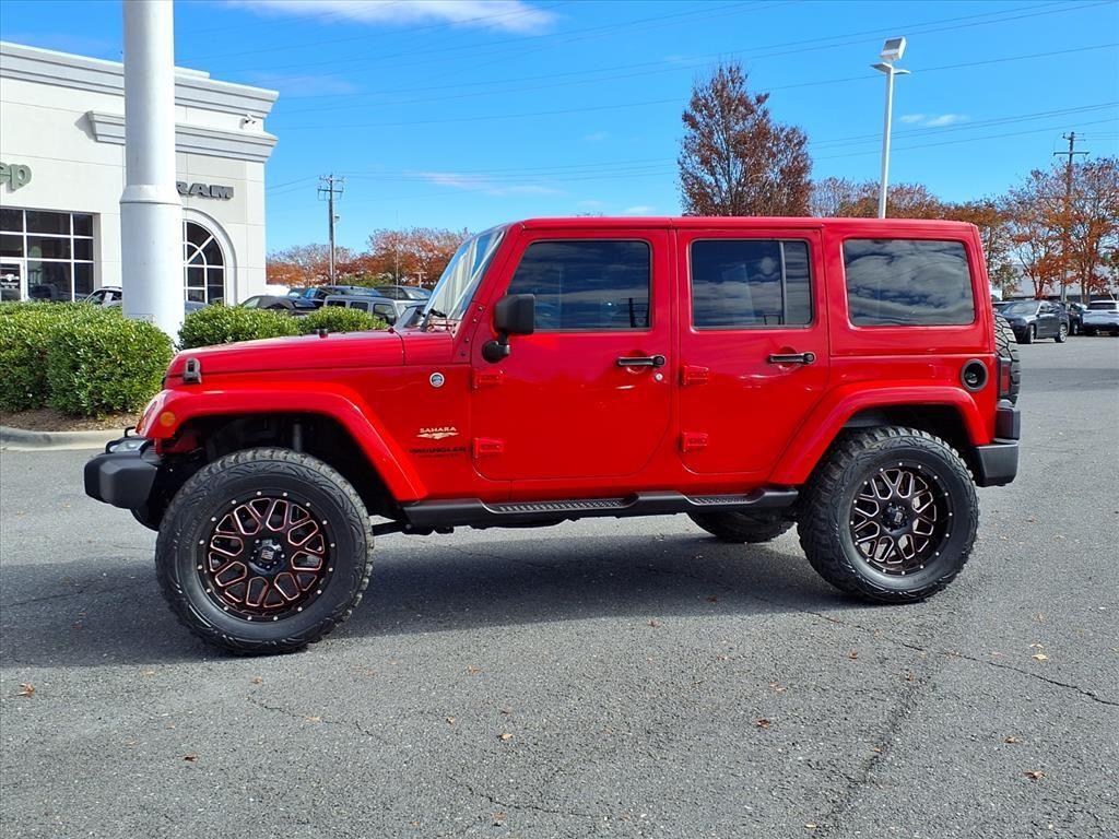 used 2015 Jeep Wrangler Unlimited car, priced at $19,558