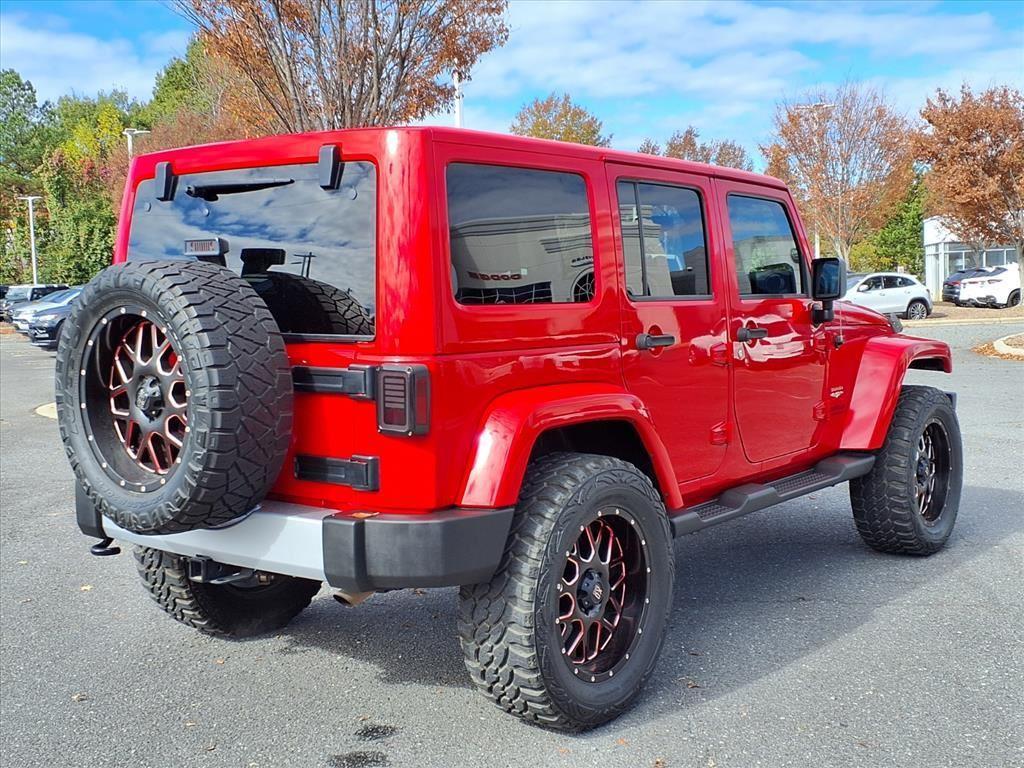used 2015 Jeep Wrangler Unlimited car, priced at $19,558