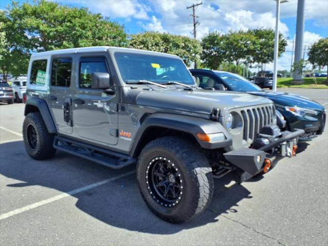 used 2021 Jeep Wrangler Unlimited car, priced at $31,998