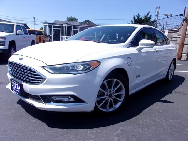 used 2017 Ford Fusion Energi car, priced at $12,995