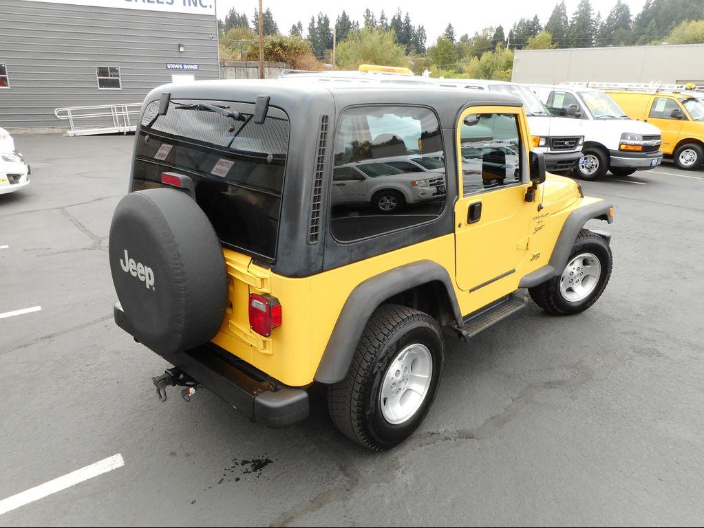 used 2001 Jeep Wrangler car, priced at $14,995