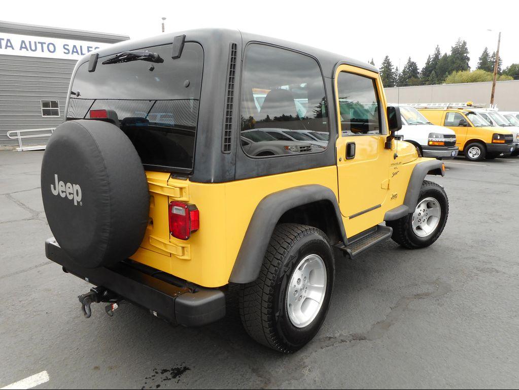 used 2001 Jeep Wrangler car, priced at $14,995