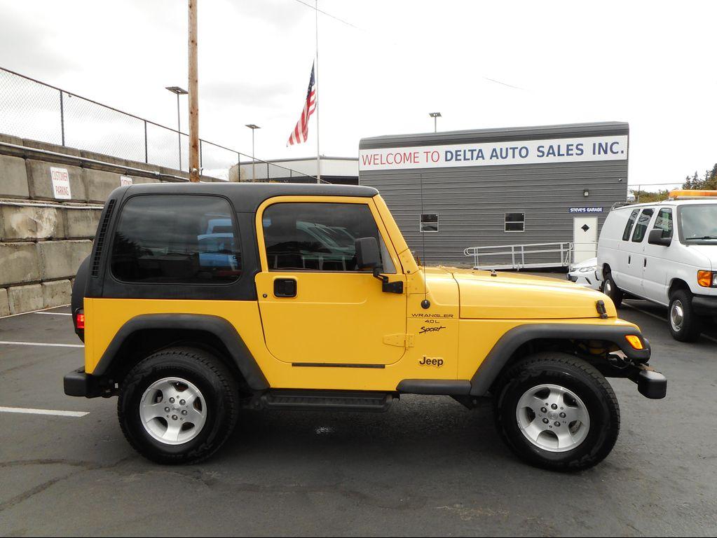 used 2001 Jeep Wrangler car, priced at $14,995