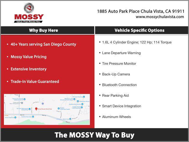 new 2025 Nissan Versa car, priced at $21,117