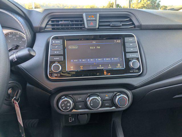 new 2025 Nissan Versa car, priced at $20,750