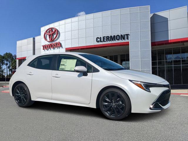 new 2025 Toyota Corolla Hatchback car, priced at $29,154