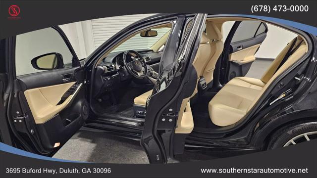 used 2016 Lexus IS 200t car, priced at $19,920