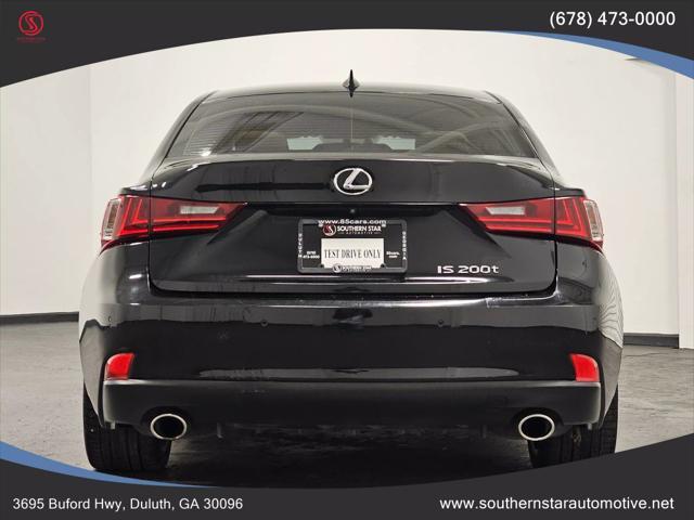 used 2016 Lexus IS 200t car, priced at $19,920