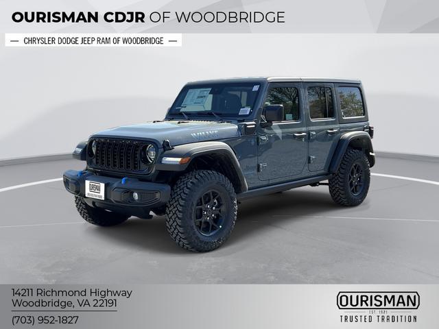 new 2024 Jeep Wrangler 4xe car, priced at $49,555