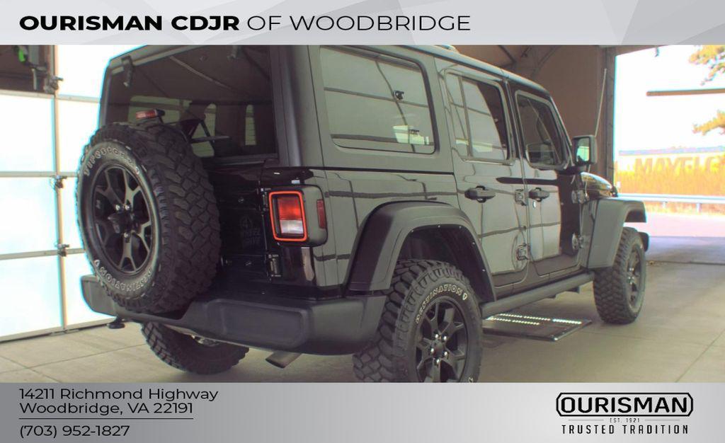 used 2022 Jeep Wrangler car, priced at $32,500