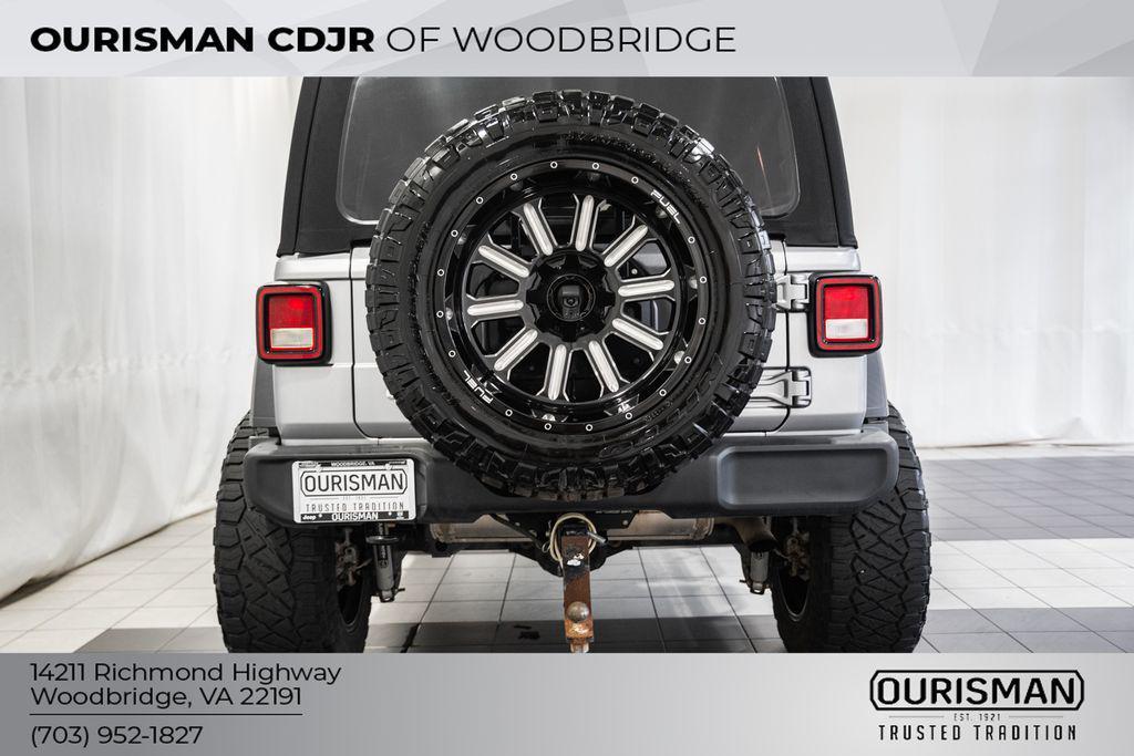 used 2020 Jeep Wrangler Unlimited car, priced at $28,000