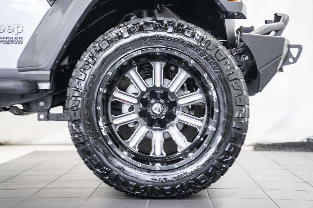 used 2020 Jeep Wrangler Unlimited car, priced at $28,000