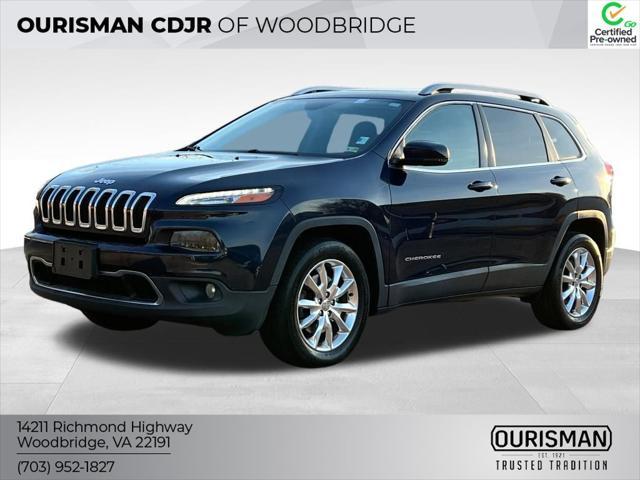 used 2016 Jeep Cherokee car, priced at $13,000