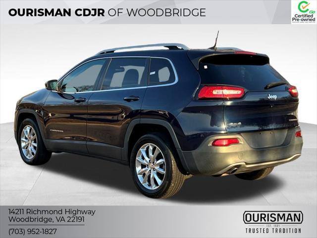 used 2016 Jeep Cherokee car, priced at $13,000