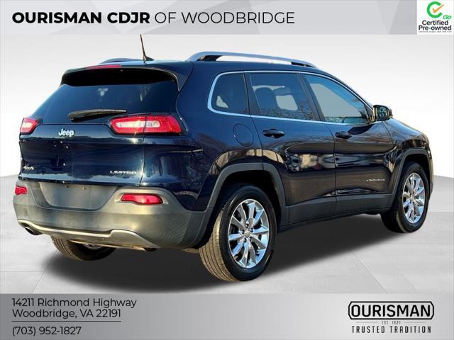 used 2016 Jeep Cherokee car, priced at $13,000