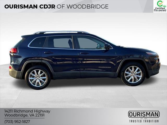 used 2016 Jeep Cherokee car, priced at $13,000