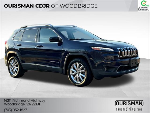 used 2016 Jeep Cherokee car, priced at $13,000