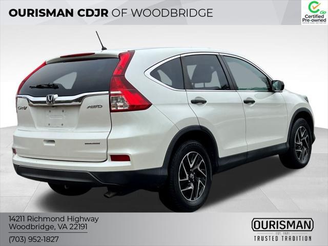 used 2016 Honda CR-V car, priced at $15,500