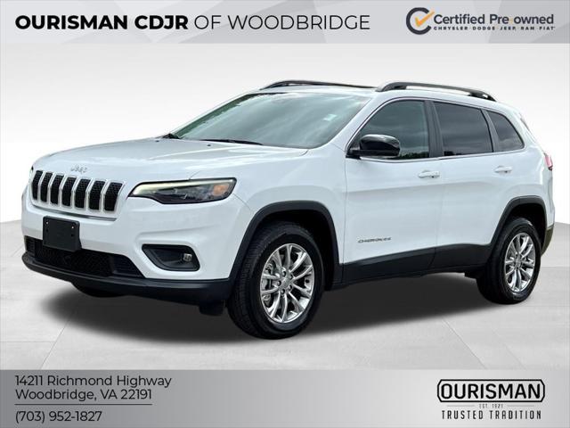 used 2022 Jeep Cherokee car, priced at $21,500