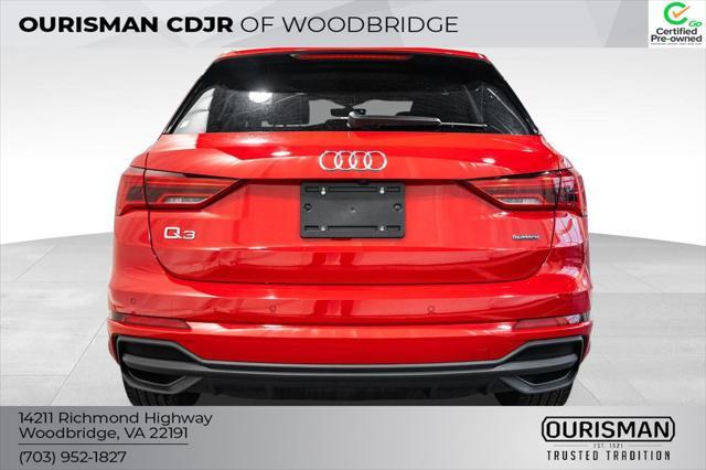 used 2024 Audi Q3 car, priced at $28,500