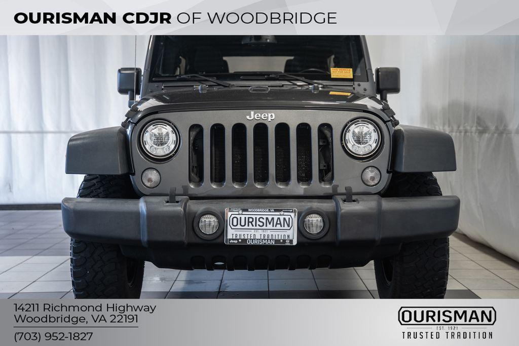 used 2018 Jeep Wrangler JK Unlimited car, priced at $22,500