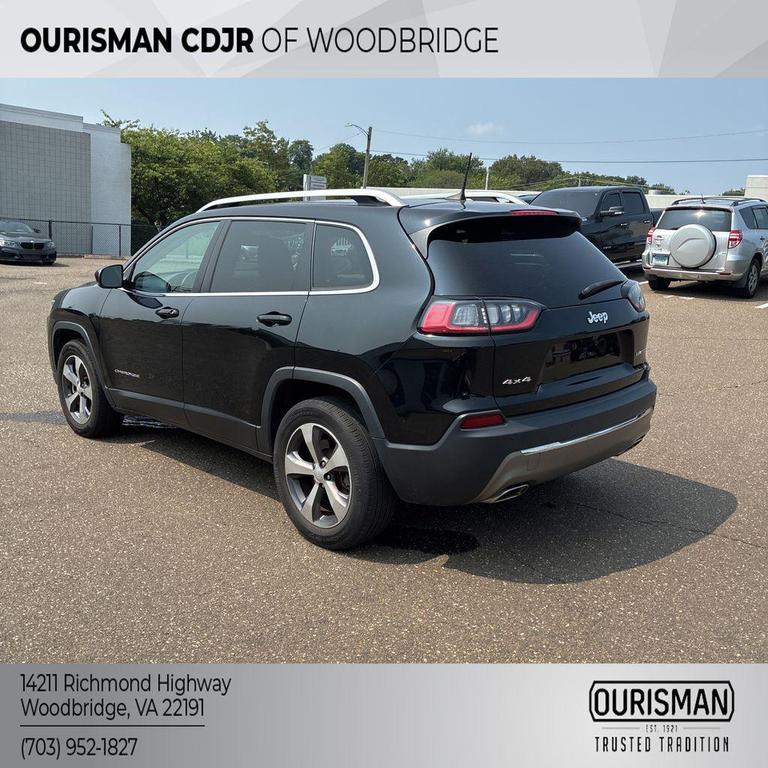 used 2019 Jeep Cherokee car, priced at $21,500