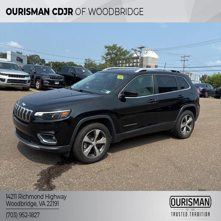 used 2019 Jeep Cherokee car, priced at $21,500